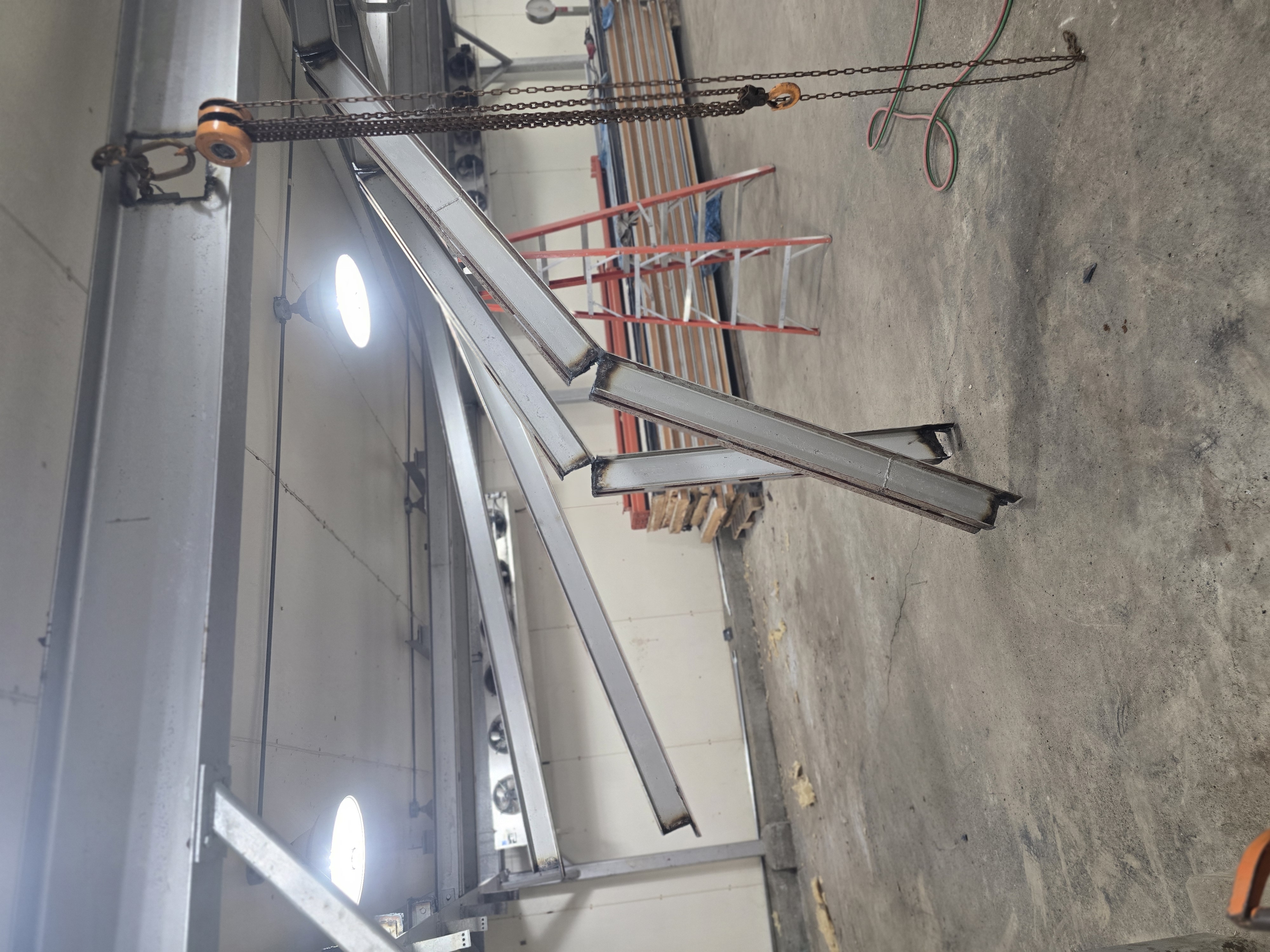 Commercial demolition support