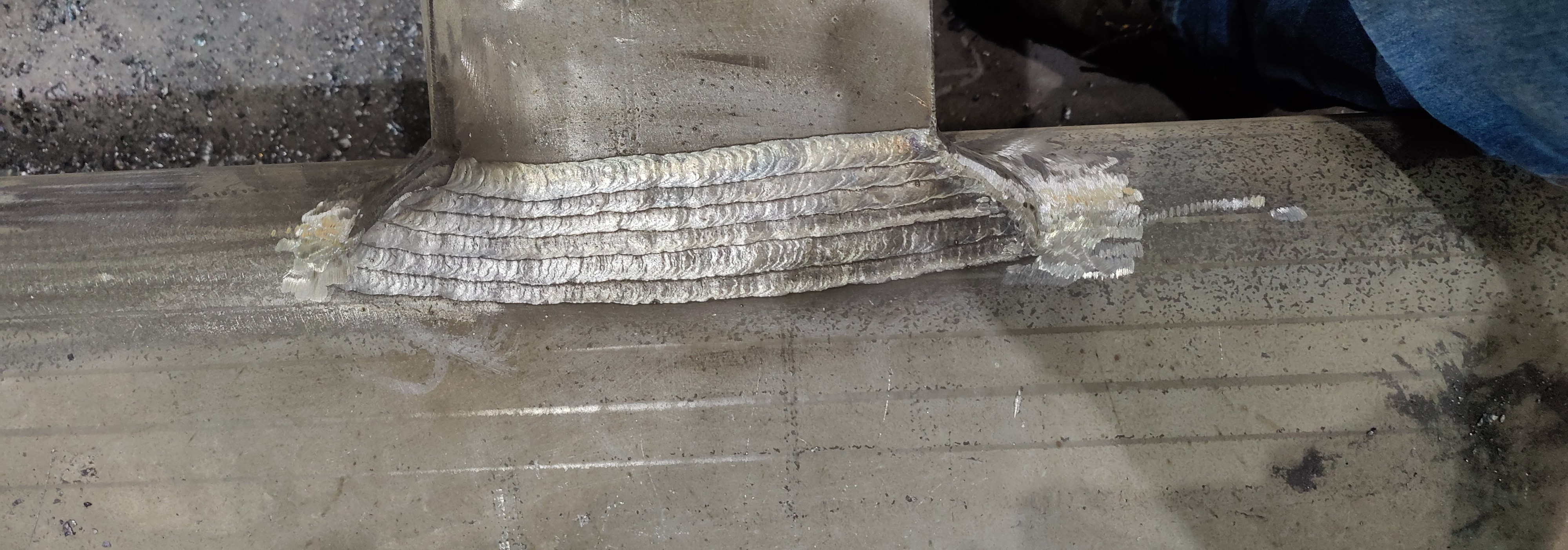 Field weld detail